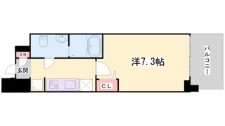 セレニテ神戸プリエの間取り画像