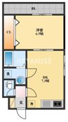 ちぢわマンションの間取り画像