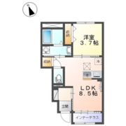 ベルクオーレⅡの間取り画像
