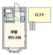 ブルースカイツルセの間取り画像