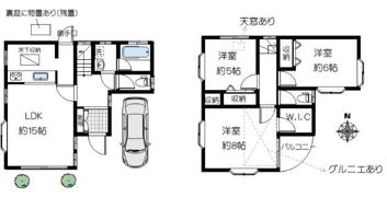 西荻北四丁目戸建の間取り画像