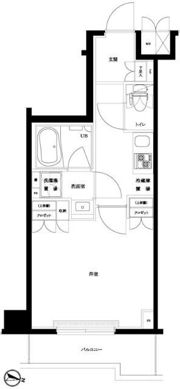 ルーブル蓮根の間取り画像