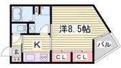 アンリーヴ北野の間取り画像