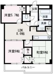 パラディーソの間取り画像