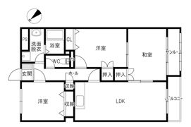 ブロッサムガーデンもりの里の間取り画像