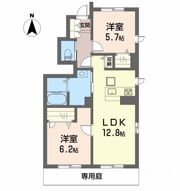 ブルンはなみずきの間取り画像