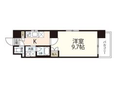 ウエストハイム天神川の間取り画像