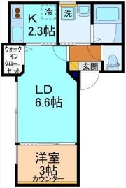 INTEGRAL冨居栄町の間取り画像