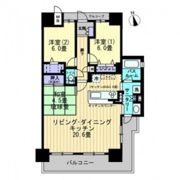 アルファスマート岡山医大南の間取り画像