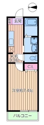 WELLDENCE国分寺の間取り画像