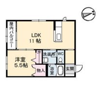 フロレセル松浜町の間取り画像