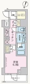 ARKMARK方南町Sta．の間取り画像