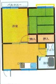 パラシオン関の間取り画像