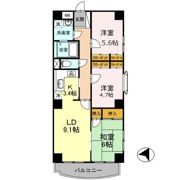 フォレストヒルズの間取り画像