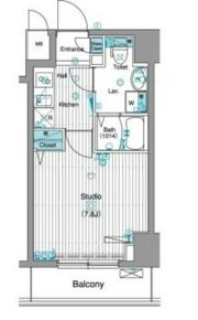 グランド・ガーラ銀座の間取り画像