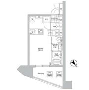 コンフォリア渋谷WESTの間取り画像
