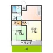 コーポナカミヤの間取り画像