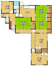 山王4丁目貸家の間取り画像