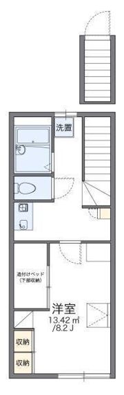 レオパレスSymphonyの間取り画像