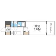 Alivis浪速東SoL TERRACEの間取り画像