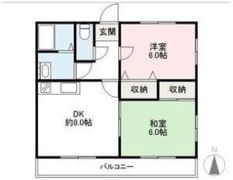 フィオーレ東和の間取り画像