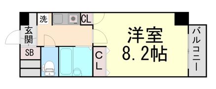 ヴィラセゾン甲南の間取り画像