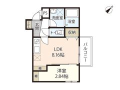シンビ高須駅前Ⅲの間取り画像