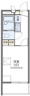 レオパレスドミールの間取り画像