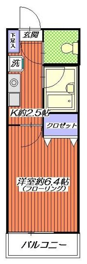 ファイブスポットの間取り画像