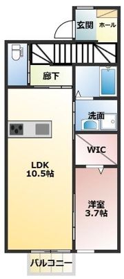 バルドの間取り画像