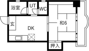 第三日鶴ビルの間取り画像