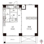 クイズ恵比寿の間取り画像