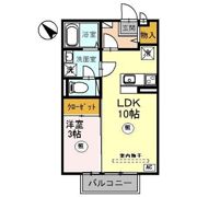 アンジュシャンテの間取り画像