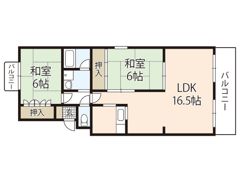 K3ハイツの間取り画像
