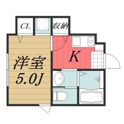 ベレガンス市川の間取り画像