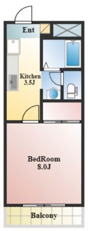 メゾンサンシャインの間取り画像