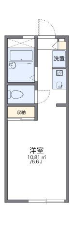 レオパレスパークサイドの間取り画像