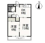ディアトレス下中野の間取り画像