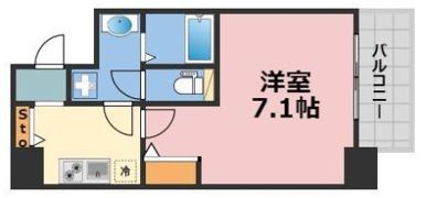 アドバンス上町台シュタットの間取り画像