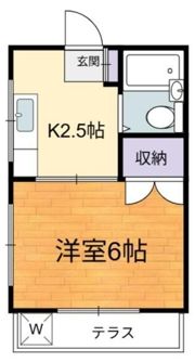グリーンハイム調布の間取り画像