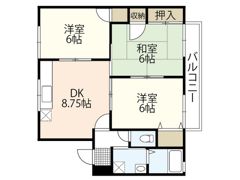 ファミール河野Bの間取り画像
