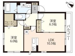 Brancourt A棟の間取り画像