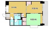 祇園ロイヤルの間取り画像