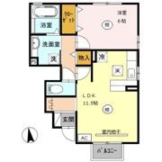 カレンメゾンの間取り画像