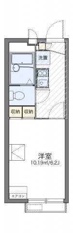 レオパレス山田東Ⅱの間取り画像