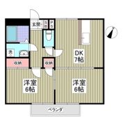 ヴィラ・オトンヌCの間取り画像