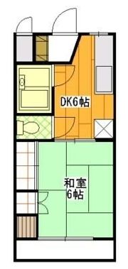 コーポみずほの間取り画像