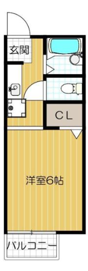 パティオ新森の間取り画像