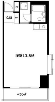 パシフィックパレス保土ヶ谷の間取り画像