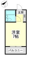 ダイドーメゾン御影Ⅱの間取り画像
